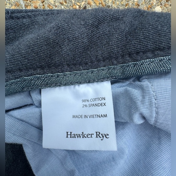 Hawker Rye Sz 34X9 Shorts. Gray - Picture 4 of 6